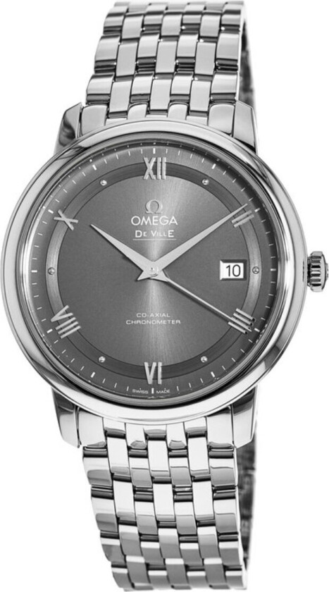 Herreklokke 424.10.40.20.06.001 De Ville Prestige Grå/Stål
