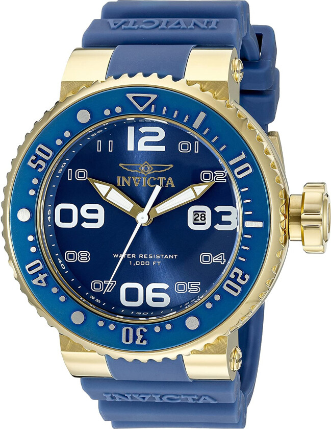 Herreklokke 21522 Pro Diver Blå/Gummi Ø52 mm