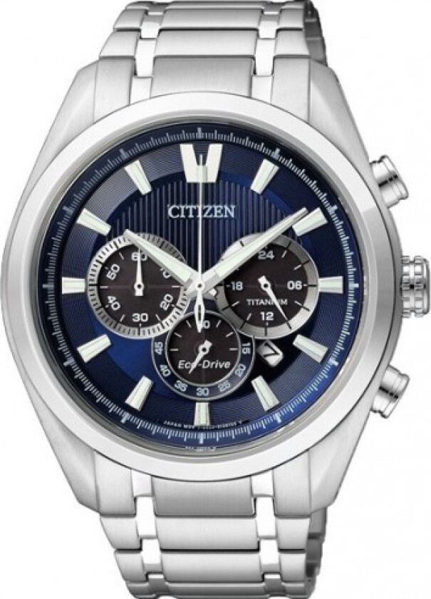 Herreklokke CA4010-58L Titanium Blå/Titan Ø43 mm