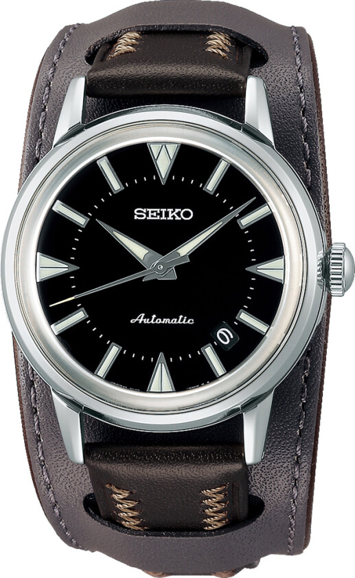 Herreklokke SJE085J1 Prospex Sort/Lær Ø36.6 mm