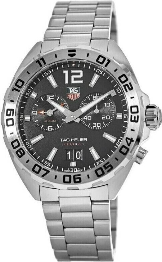 Herreklokke WAZ111A.BA0875 Formula 1 Sort/Stål Ø41 mm