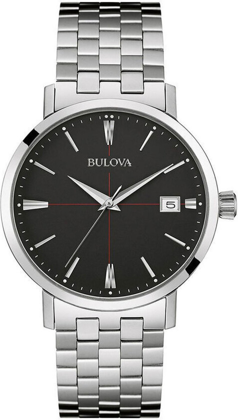 Herreklokke 96B244 Bracelet Sort/Stål Ø39 mm
