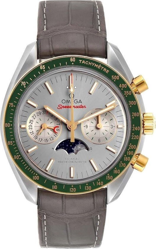 Herreklokke 304.23.44.52.06.001 Speedmaster Moonwatch Grå/Lær