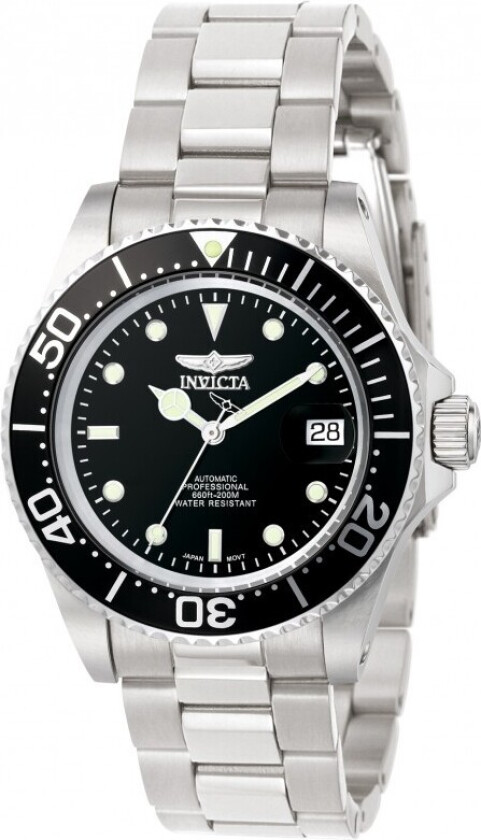 Herreklokke 8926OB Pro Diver Sort/Stål Ø40 mm
