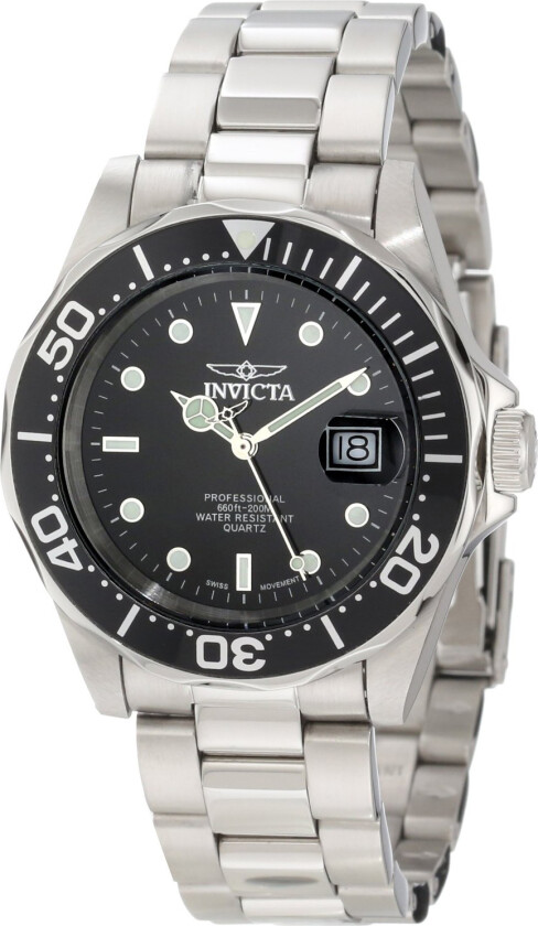 Herreklokke 9307 Pro Diver Mako Sort/Stål Ø40 mm