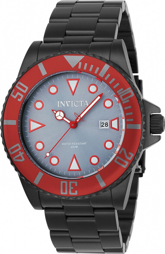 Herreklokke 90296 Pro Diver Grå/Stål Ø44 mm