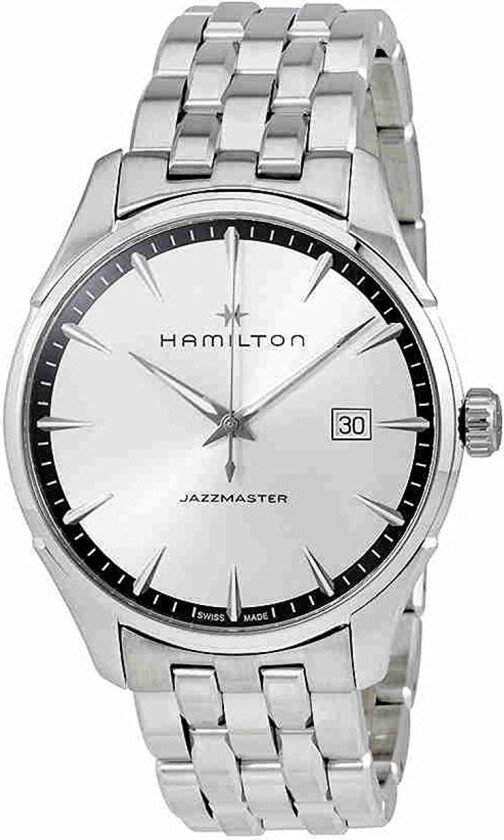 Herreklokke H32451151 Jazzmaster Sølvfarget/Stål Ø40 mm