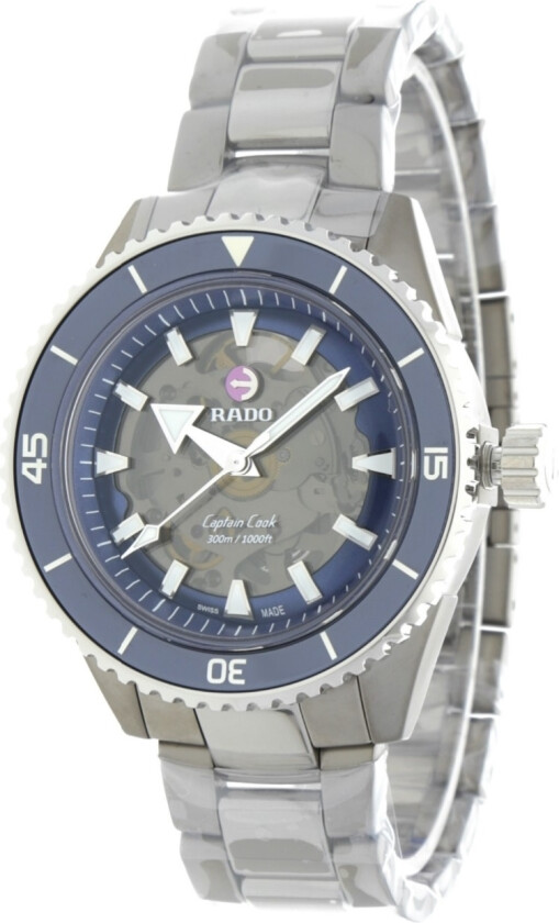 Herreklokke R32128202 Captain Cook Blå/Keramik Ø43 mm