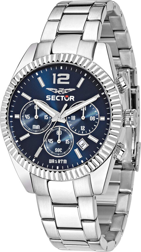 Herreklokke R3273676004 Blå/Stål Ø41 mm