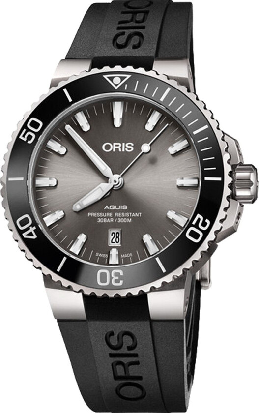 Herreklokke 01 733 7730 7153-07 4 24 64TEB Diving Grå/Gummi