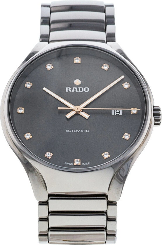 Herreklokke R27057732 True Grå/Keramik Ø40 mm