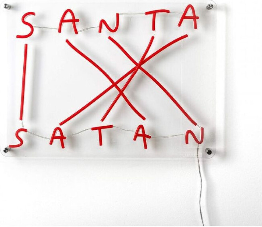 - Santa-Satan LED-Sign