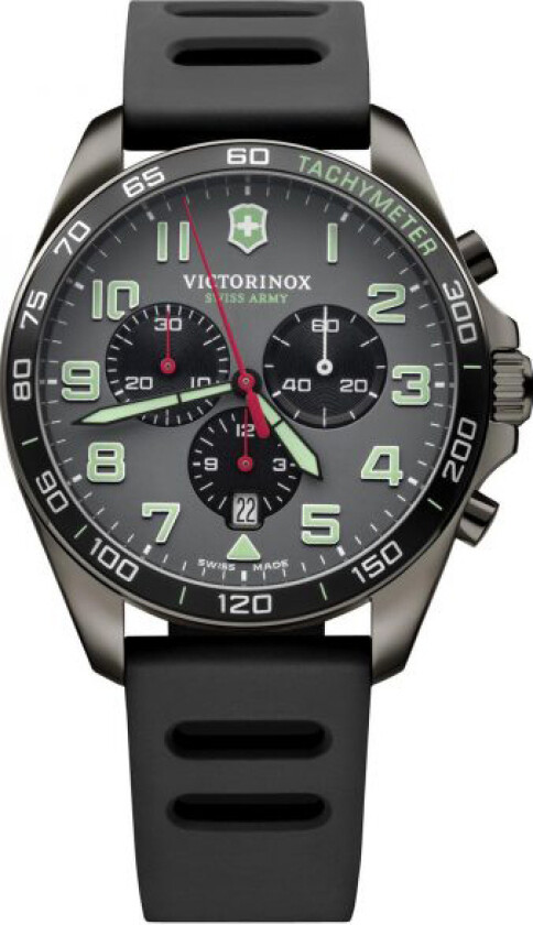 Herreklokke 241891 Fieldforce Grå/Gummi Ø42 mm