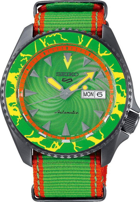 Herreklokke SRPF23K1 Grønn/Tekstil Ø42.5 mm