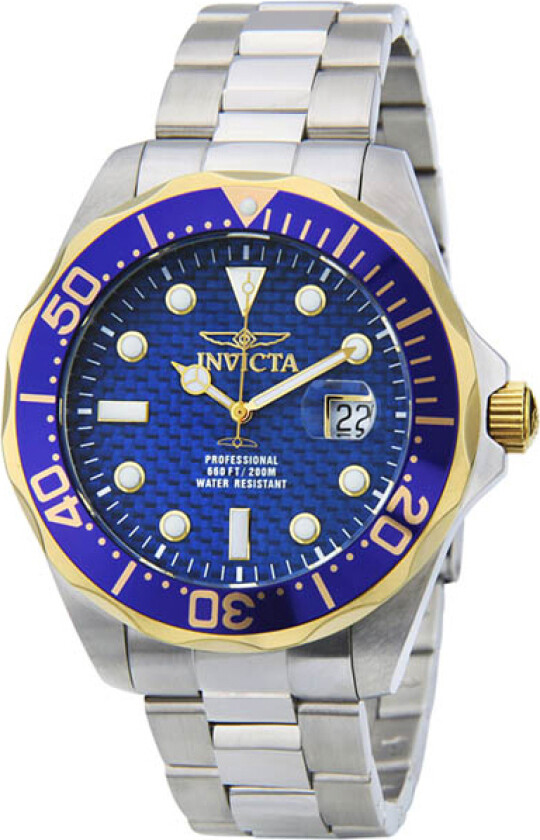 Herreklokke 12566 Pro Diver Blå/Stål Ø47 mm