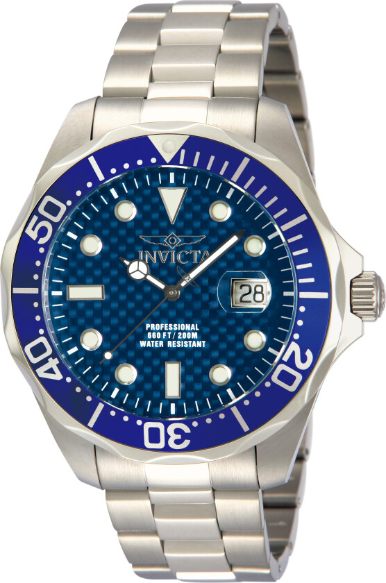 Herreklokke 12563 Pro Diver Blå/Stål Ø47 mm
