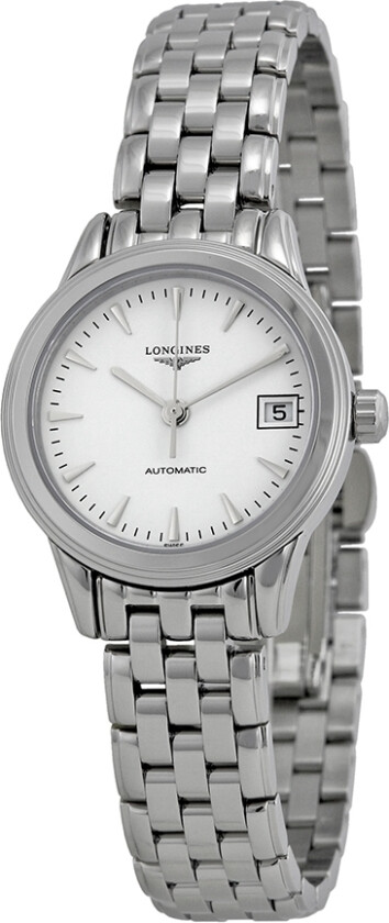 Dameklokke L4.274.4.12.6 Grande Classique Hvit/Stål Ø26 mm