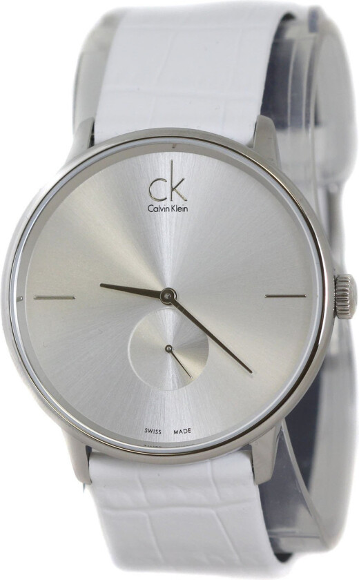Herreklokke K2Y211K6 Dress Sølvfarget/Lær Ø41 mm