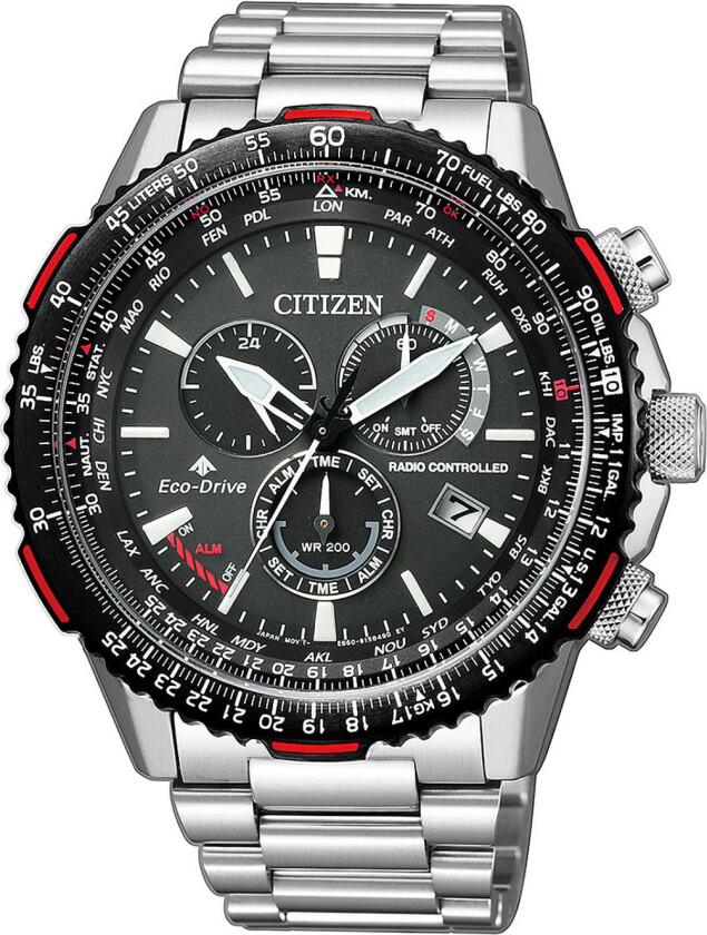Herreklokke CB5001-57E Promaster Sort/Stål Ø47 mm