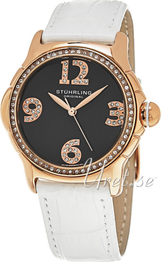 Dameklokke 592.05 Vogue Chic Grå/Lær Ø38 mm