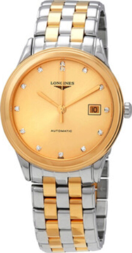 Herreklokke L4.974.3.37.7 Flagship Gull/Gulltonet stål