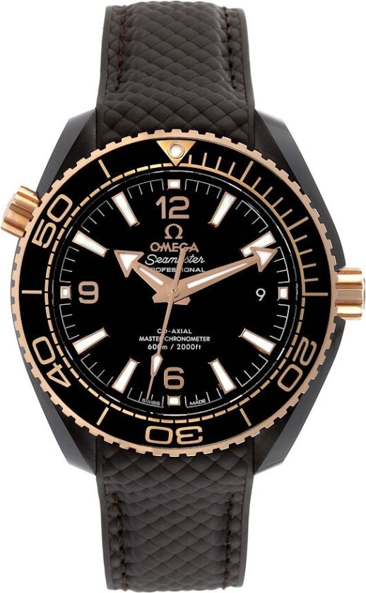 215.62.40.20.13.001 Seamaster Planet Ocean 600M Brun/Gummi