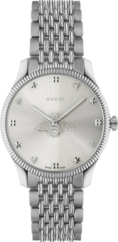 Dameklokke YA1264153 G-Timeless Sølvfarget/Stål Ø36 mm