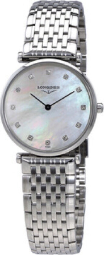 Dameklokke L4.512.4.87.6 Grande Classique Hvit/Stål Ø29 mm