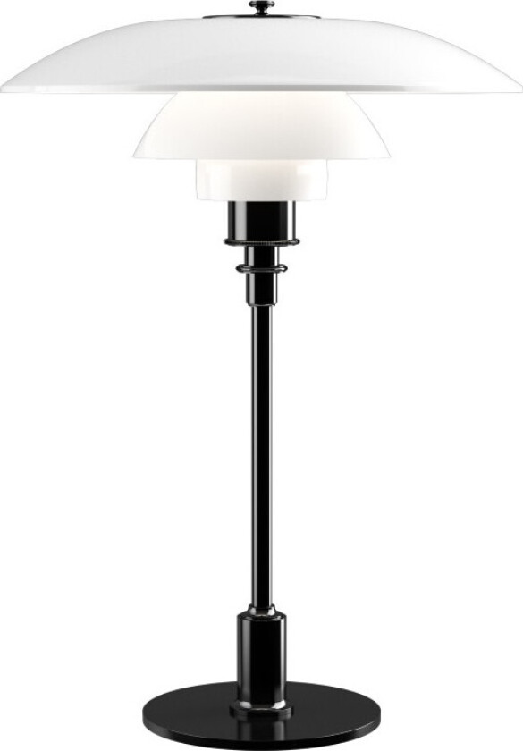 - PH 3½-2½ Bordlampe Svart Metallisert