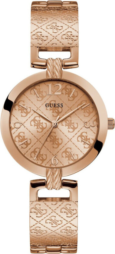 Dameklokke W1228L3 G Luxe Rosegullfarget/Rose-gulltonet stål
