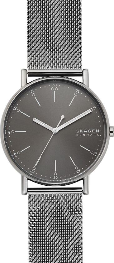 Herreklokke SKW6577 Signatur Grå/Stål Ø40 mm
