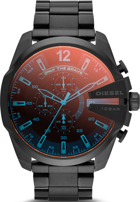 Herreklokke DZ4318 Mega Chief Flerfarget/Stål Ø51 mm