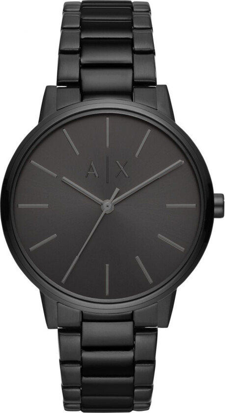 Herreklokke AX2701 Cayde Sort/Stål Ø42 mm