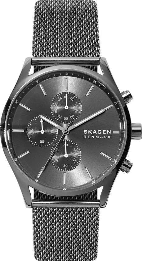 Herreklokke SKW6608 Holst Grå/Stål Ø42 mm
