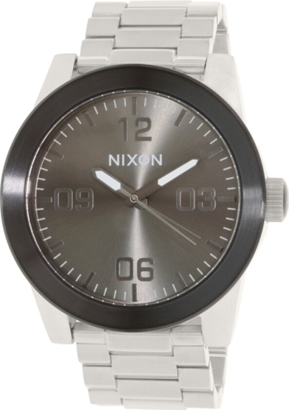 Herreklokke A3461762-00 The Corporal Grå/Stål Ø48 mm
