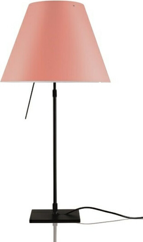 - Costanza Bordlampe m/Dimmer Svart/Edgy Rosa