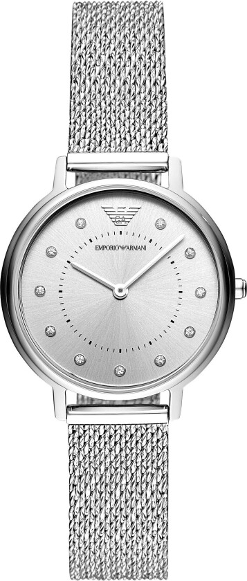 Dameklokke AR11128 Kappa Sølvfarget/Stål Ø32 mm