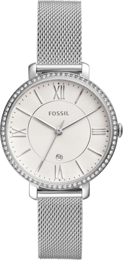 Dameklokke ES4627 Jacqueline Sølvfarget/Stål Ø36 mm