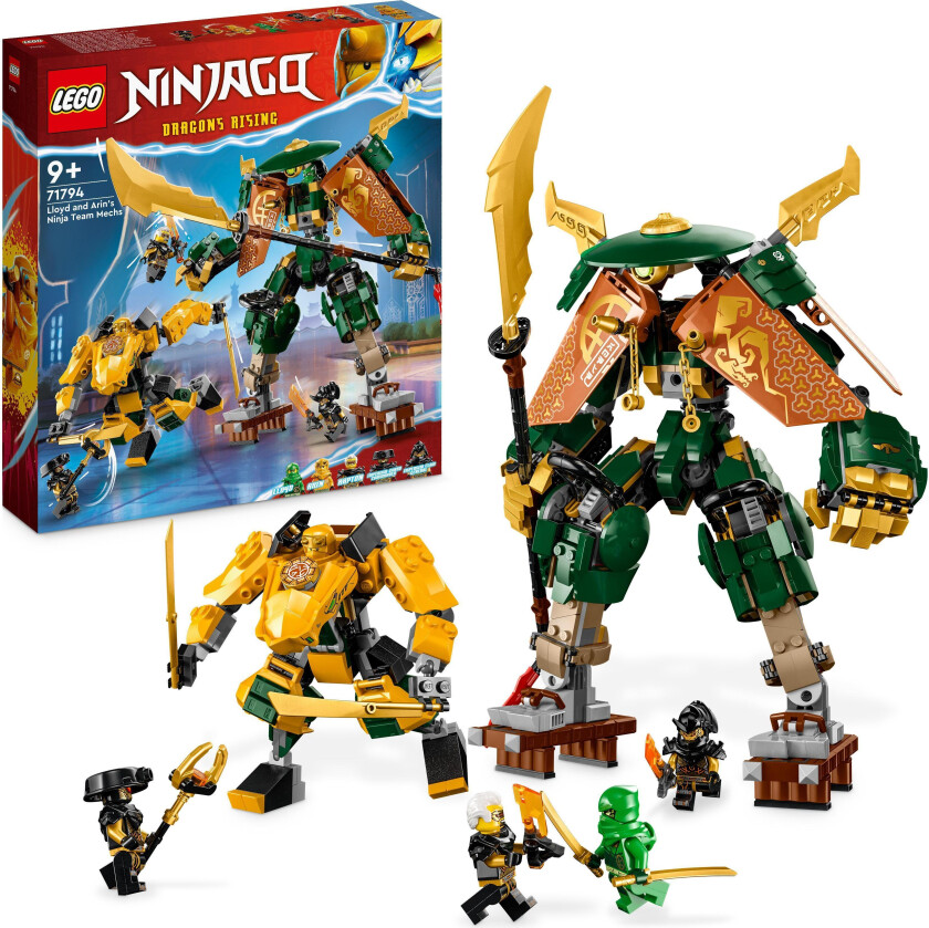 Bilde av Lego Ninjago - Lloyd Og Arins Ninjateam-Roboter 71794