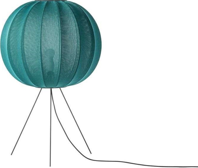 - Knit-Wit 60 Round Gulvlampe Medium Seagrass