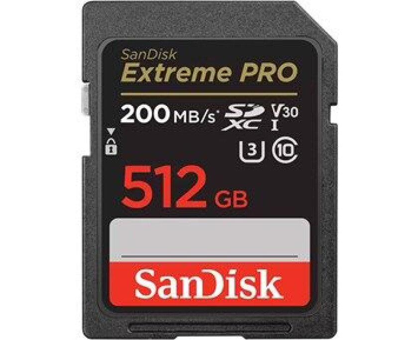 Extreme PRO SD 512 GB