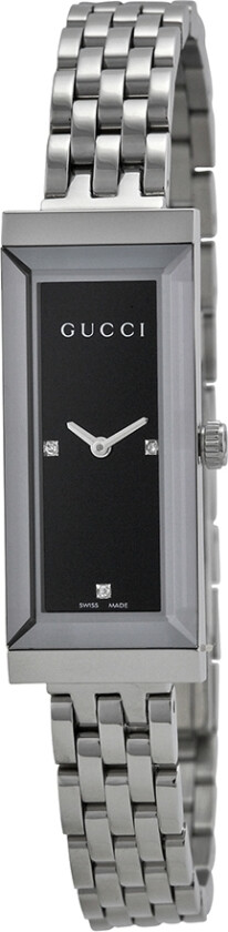 Dameklokke YA127504 G- Frame Sort/Stål