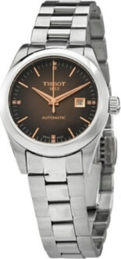 Dameklokke T132.007.11.066.01 T-Classic Grå/Stål Ø29.3 mm