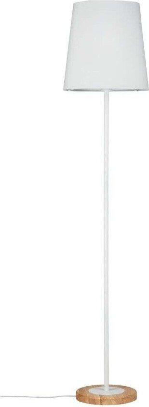 - Stellan Gulvlampe White/Wood