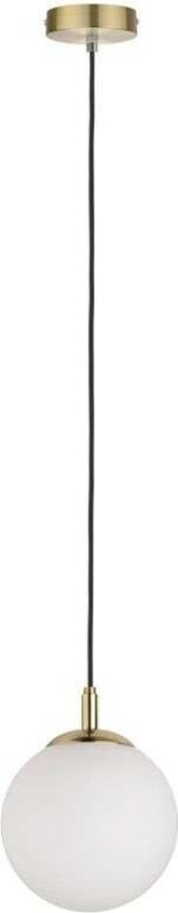 - Menja Pendel White/Brushed Brass