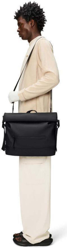 Trail Rolltop Messenger Bag W3 Black Sykkelveske
