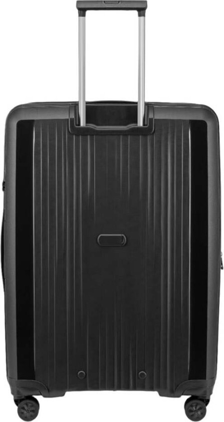 HALO hard utvidbar stor koffert 76 cm InstantBLACK