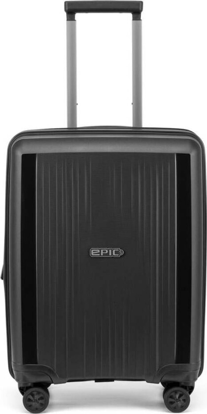 HALO hard utvidbar kabinkoffert 55 cm InstantBLACK