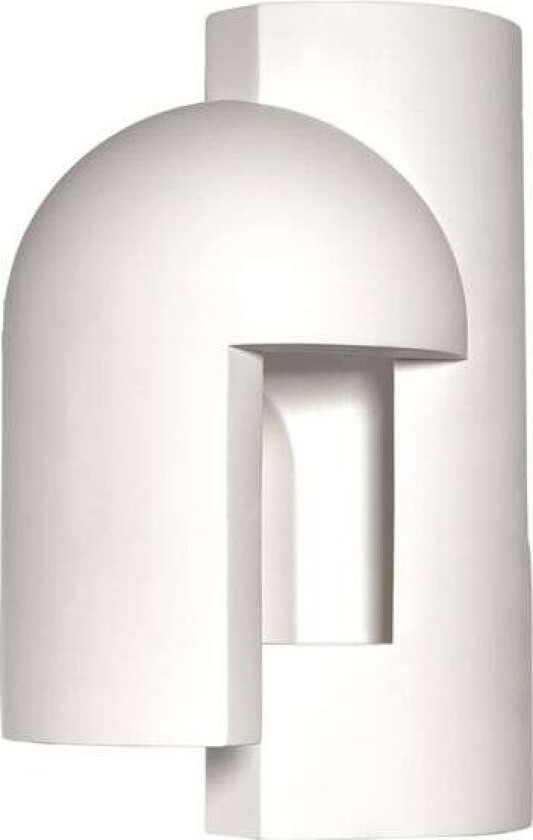 - Soul Utendørs Vegglampe Story 1 White/Concrete