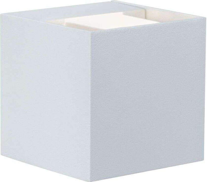- Cybo Utendørs Vegglampe 8x8 White